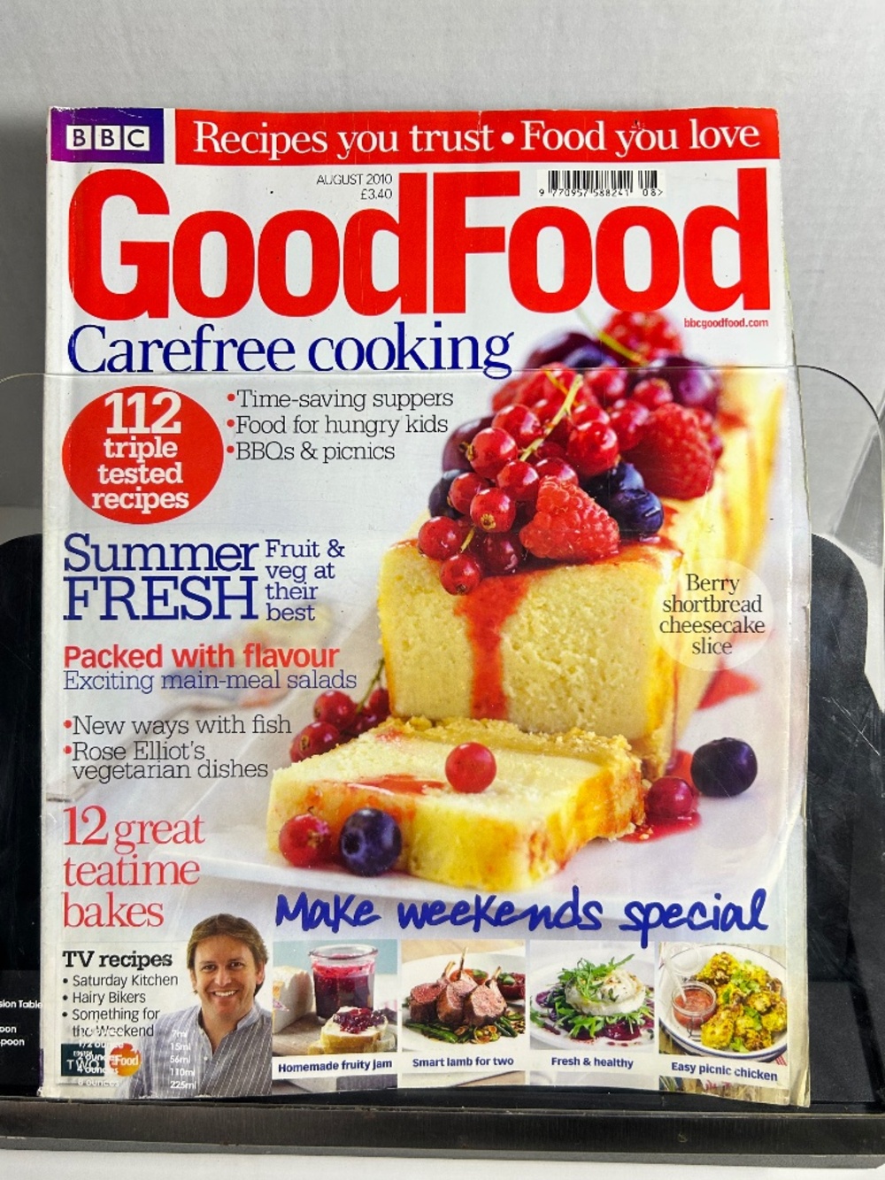 BBC Good Food Magazine August 2010 Summer Bakes Picnic Recipes